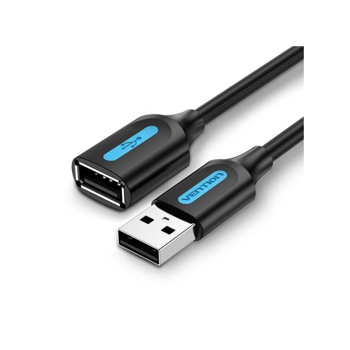 Cable Alargador USB-A 2.0 Vention Tipo USB-A/m - USB-A/h 480MBPS