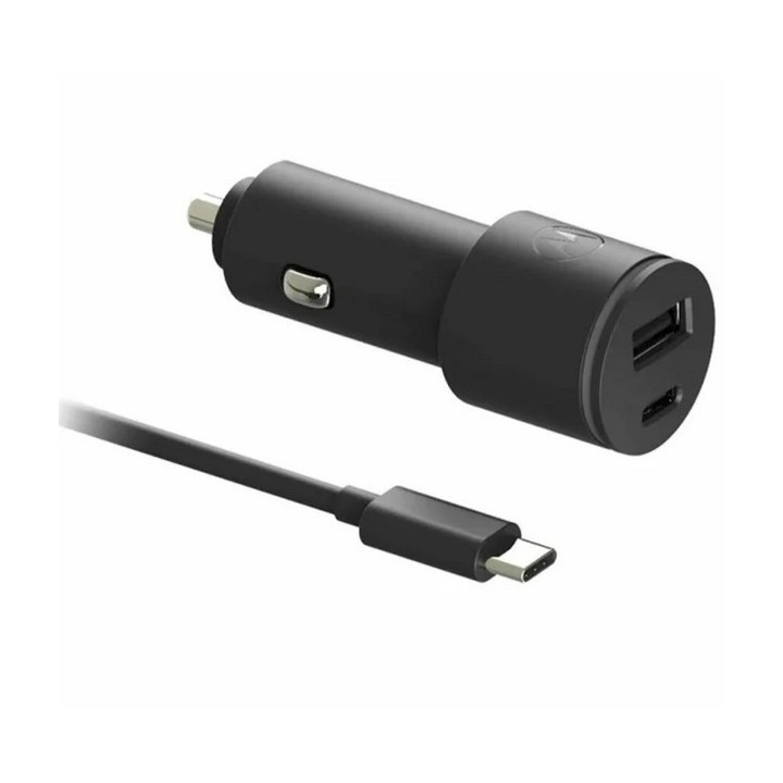 Cargador Coche Motorola Turbopower 45W Quick Charge 3.0 Pd