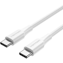 Cable USB 3A Tipo USB-C/m-C/m White 480MBPS 1M Vention | InfoChen