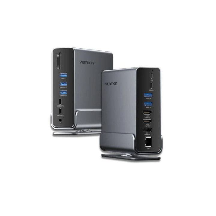 Dock Station Vention 15 En 1 USB-C A