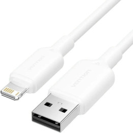 Cable Vention USB-A 2.0 - Lightning 2.4A 1M White | InfoChen