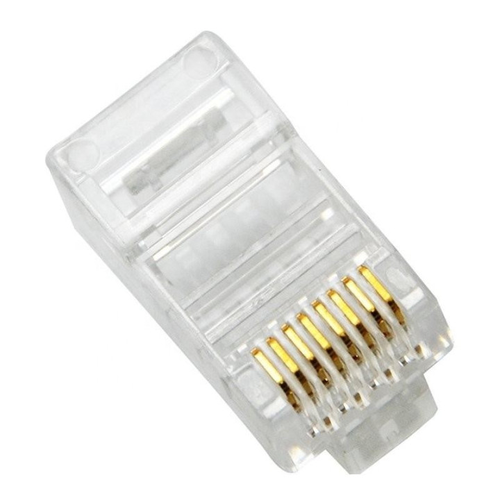 Conector Bolsa 100UD RJ45 Vention Macho CAT6 Utp | InfoChen