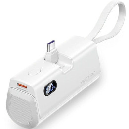 Powerbank Vention 4800MAH 2XUSB-C + Lightning 22.5W USB-C