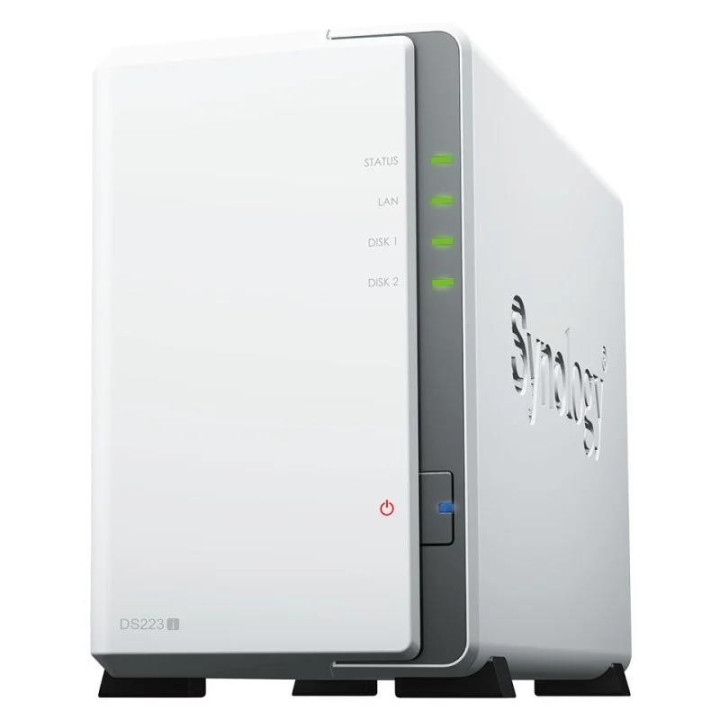 Unidad NAS Synology 2 Hdd/ssd Diskstation CPU 1.7GHZ 4 Nucleos