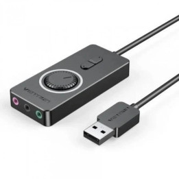 Tarjeta De Sonido Vention Cdrbb USB 2.0/X3 Jack 3.5MM | InfoChen