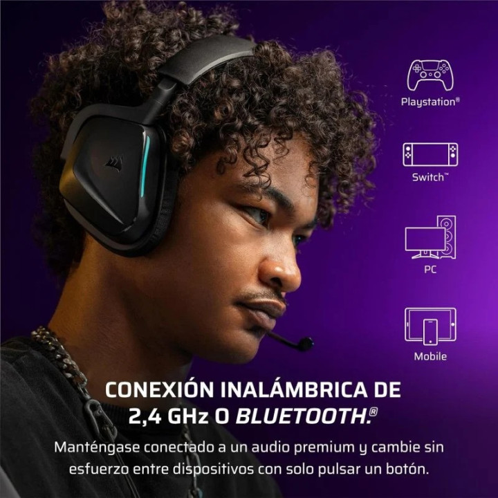 Auriculares + Microfono Corsair Void Wireless Gaming Headset