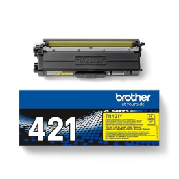 Toner Brother TN421Y Yellow | InfoChen Canarias