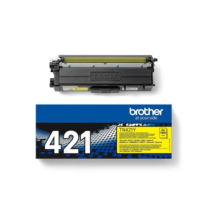 Toner Brother TN421Y Yellow | InfoChen Canarias