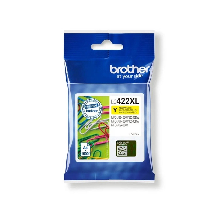 Tinta Brother LC422 Xl Yellow | InfoChen Canarias