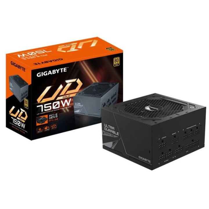 Fuente De Alimentacion Gigabyte Ud 750W PG5 80+ Modular Atx Gold