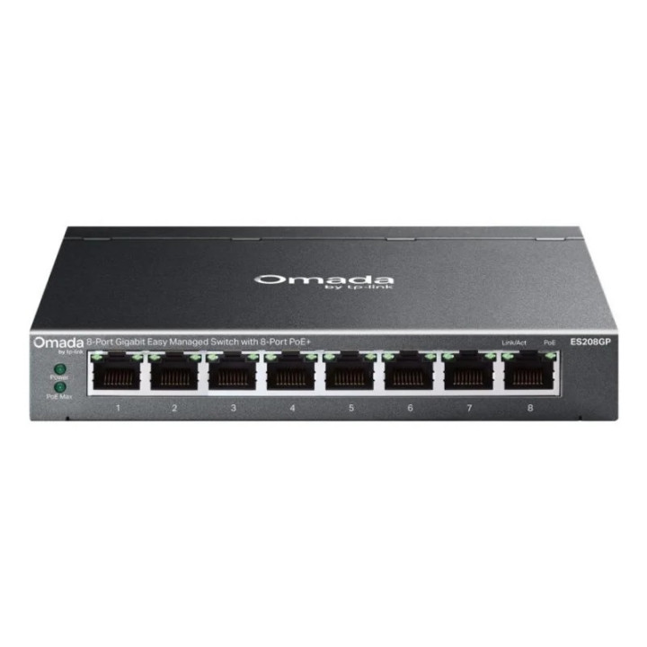 Switch Tp-Link ES208GP Gigabit 8 Puertos Poe+ | InfoChen Canarias