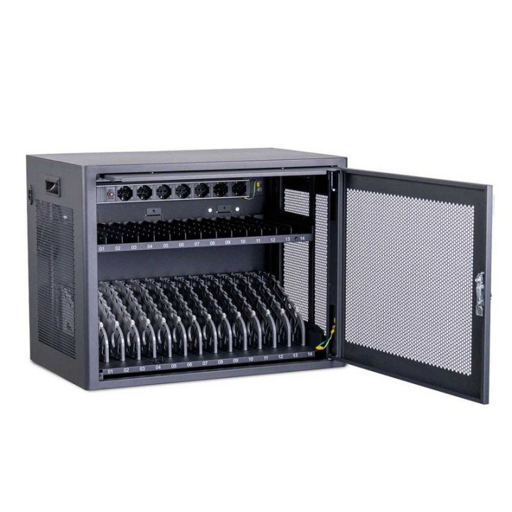 Armario De Carga Phoenix 14 Dispositivos Tablets/portatiles Hasta