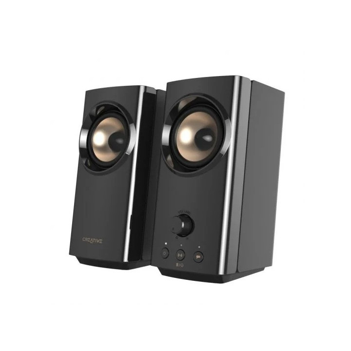Altavoces Creative T60 Bluetooth 5.0 Hi-Fi 2.0 Black | InfoChen
