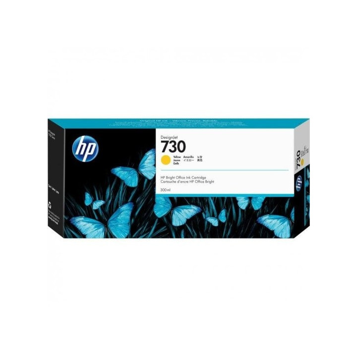 Tinta HP 730 P2V70A Yellow | InfoChen Canarias