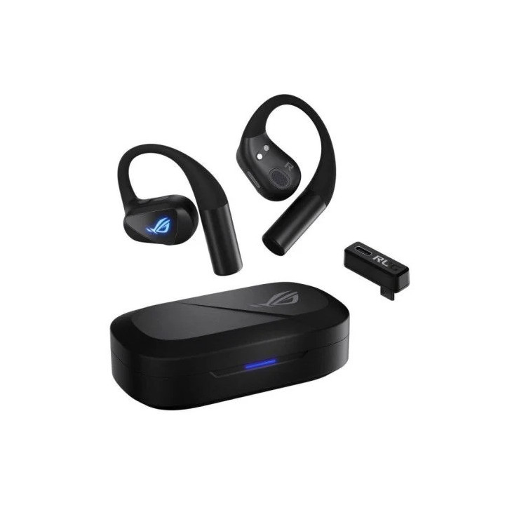 Auriculares + Microfono Asus Rog Cetra Open Inalambrico Black |