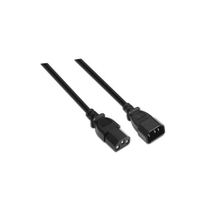 Cable Alargador Alimentacion Aisens CPU Iec C13 Hembra - Iec C14