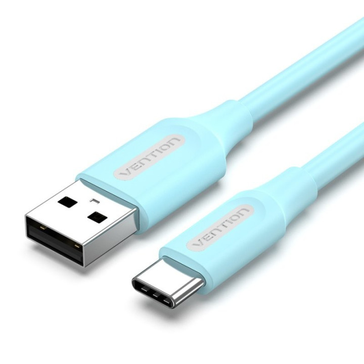 Cable Vention USB-A/m - USB-C/m 480MBPS 60W 2M Blue | InfoChen