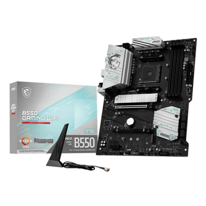 Placa Base Msi B550 Gaming AM4 Atx WIFI 4XDDR4 HDMI DP | InfoChen