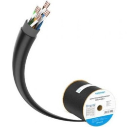 Cable De Red Bobina CAT.6 Utp 305M Vention Black | InfoChen