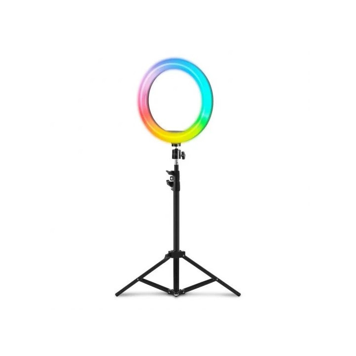Soporte Mars Gaming Ring RGB Webcam/smartphone Black | InfoChen