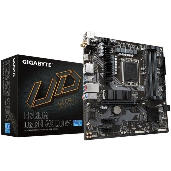 Placa Base Gigabyte GA-B760-DS3H Ax DDR4 HDMI + DP 4XDDR4 Atx |