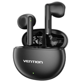 Auriculares Vention Elf 06 Bluetooth 5.3 Wireless 6 Horas Black |