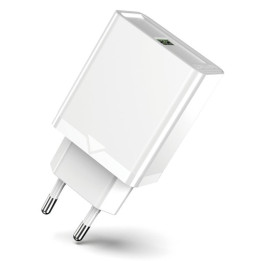 Cargador Smartphone/tablet Vention FABW0-EU USB-A 18W White |