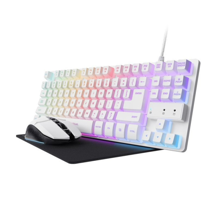 Teclado + Raton Wireless + Alfombrilla Trust Gxt 794W Gaming
