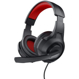 Auriculares + Microfono Trust Headset Jack 3,5MM Black/red |