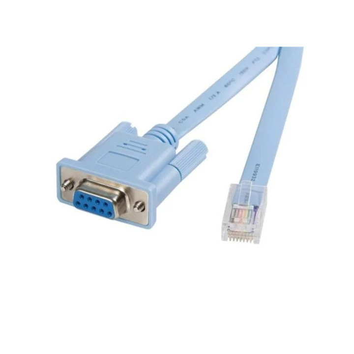 Cable Consola Cisco RJ45 A Serie DB9 | InfoChen Canarias