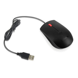 Raton Lenovo USB Huella Dactilar Black | InfoChen Canarias