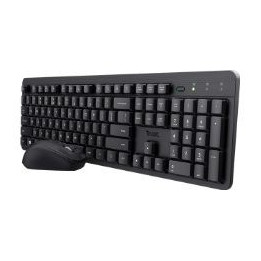 Teclado + Raton Trust Ody Ii Wireless Silent Black | InfoChen