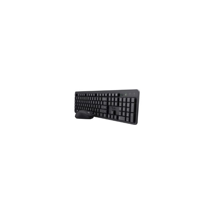 Teclado + Raton Trust Ody Ii Wireless Silent Black | InfoChen