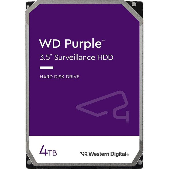 Disco Duro Western Digital 4TB 3,5 Sata Purple | InfoChen