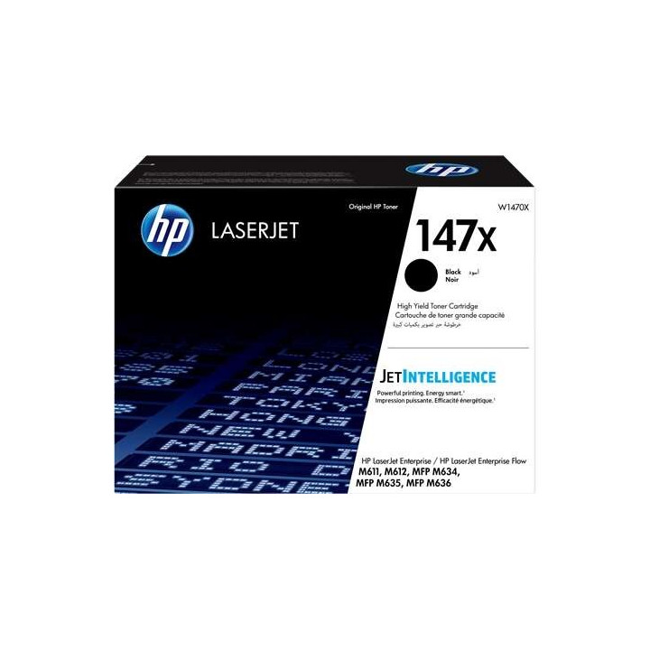 Toner HP W1470X Black Alta Capacidad 147X | InfoChen Canarias