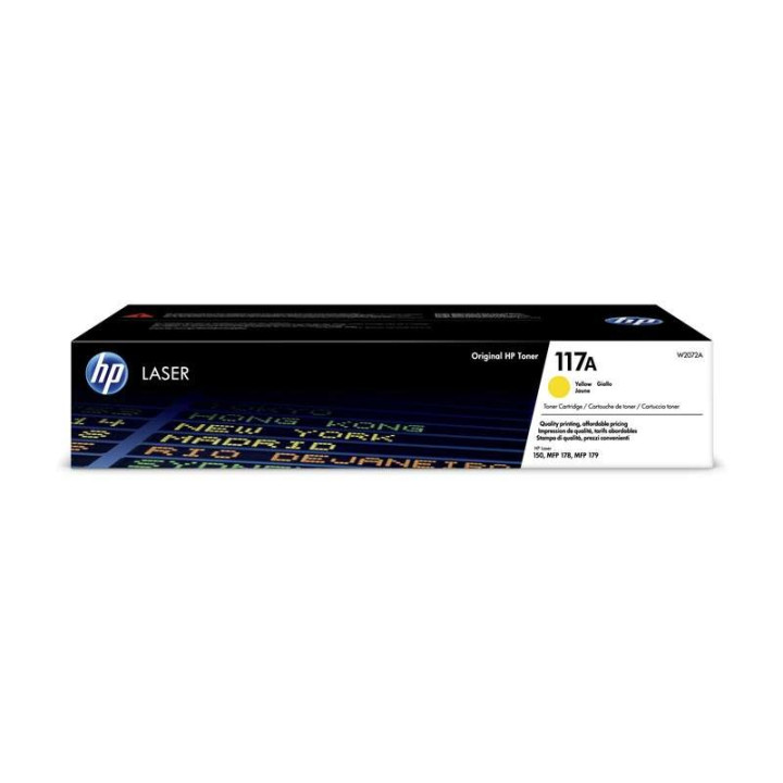 Toner HP W2072A 117A Yellow | InfoChen Canarias