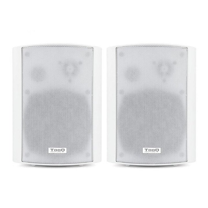 Altavoces De Pared Tooq 60W Amplificados 180º Control Volumen |