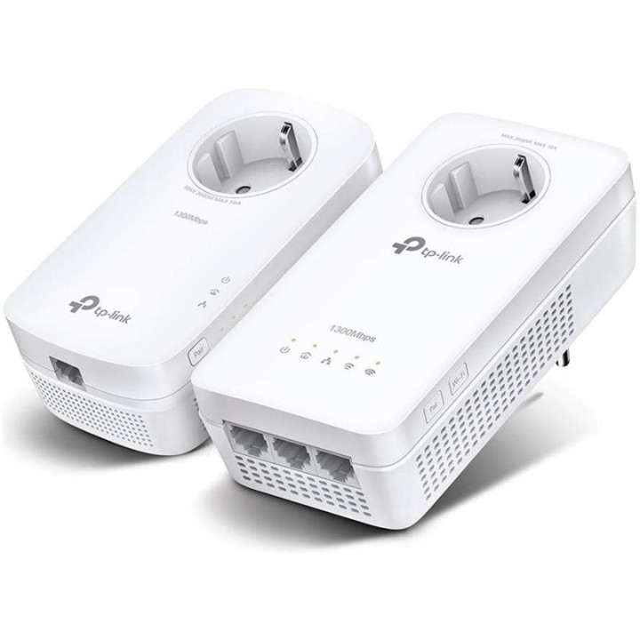 Powerline Tp-Link TL-WPA8631P Ethernet AV1300 + Enchufe Kit 2UD |