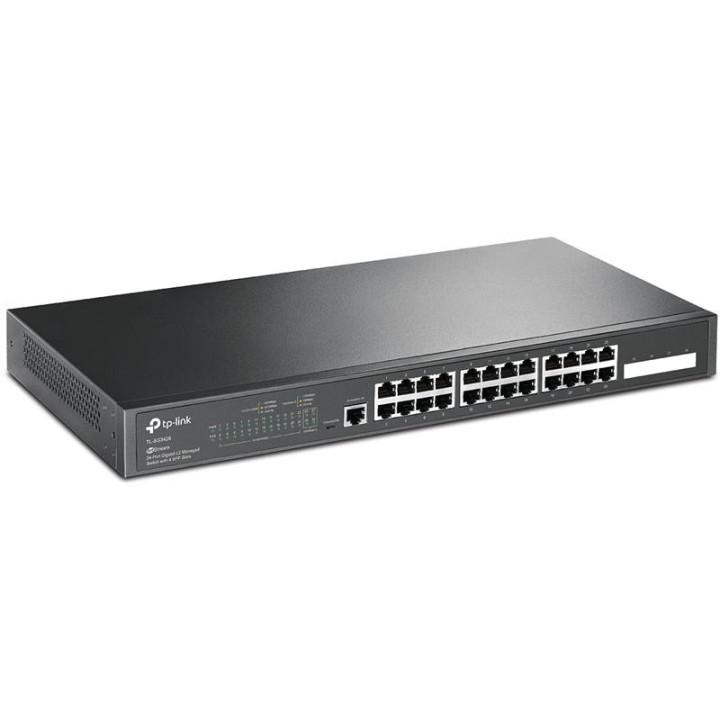 Switch Tp-Link Jetstream 24 Puertos + 4 Sfp TL-SG3428 Gestionable