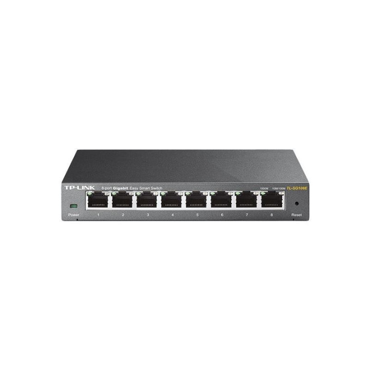 Switch Tp-Link Gigabit 8 Puertos TL-SG108E Metalico