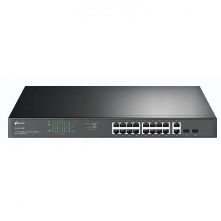 Switch Tp-Link Jetstream 18 Puertos Gigabit 18 Puertos Poe+ |