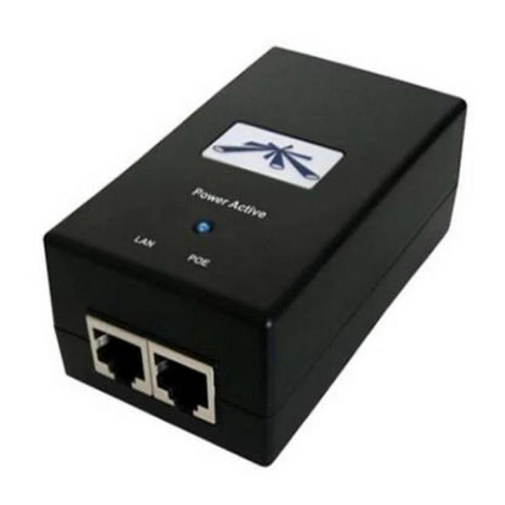 Ubiquiti Inyector POE-48-24W 0.5A 24W Gigabit | InfoChen Canarias