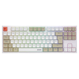 Teclado Phoenix Royal Gaming Mecanico TKL USB RGB White |