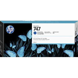 Tinta HP P2V85A Chromatic Cyan Nº 747 | InfoChen Canarias