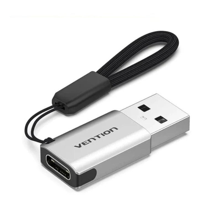 Adaptador USB 3.0 Vention USB-A/m - USB-C/h | InfoChen Canarias
