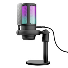 Microfono Trust Gaming Gxt 238 Auron USB RGB Black | InfoChen