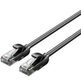 Cable De Red CAT.6 Utp 1.5M Vention Black | InfoChen Canarias