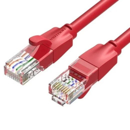 Cable De Red CAT.6 Utp 1M Vention Red | InfoChen Canarias