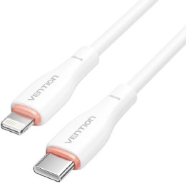 Cable Vention USB-C 2.0 - Lightning 3A 1M White | InfoChen
