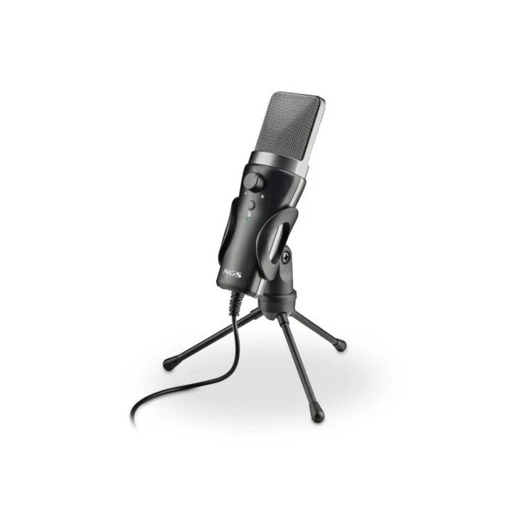 Microfono Ngs MS120USB USB Tripode Black | InfoChen Canarias
